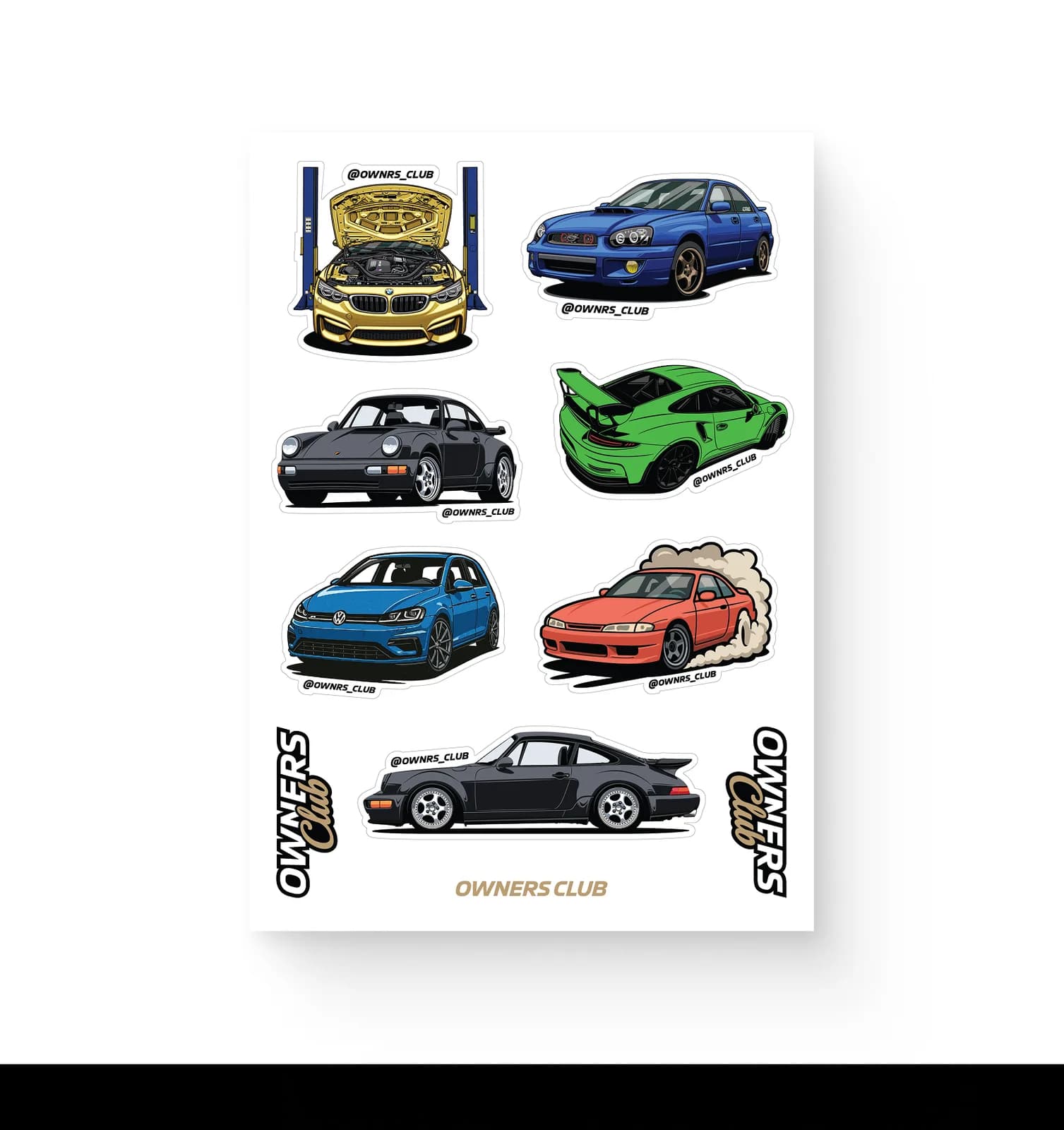 Sticker Pack — Owners Club