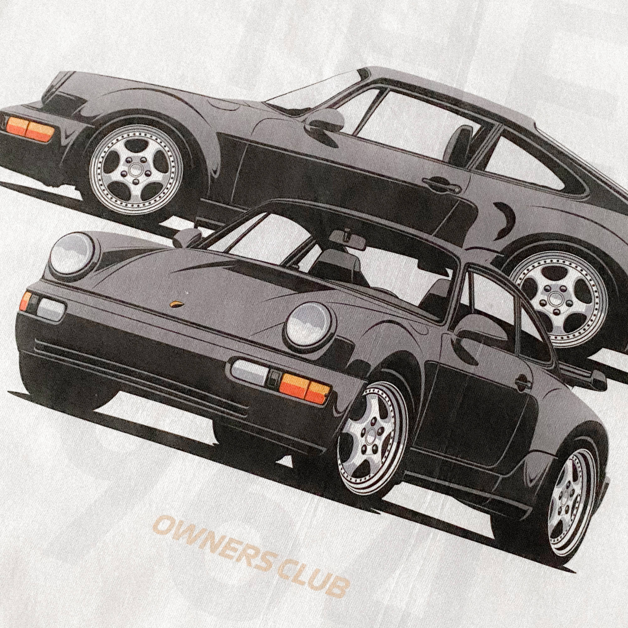 Porsche 964 Turbo T-Shirt - Owners Club